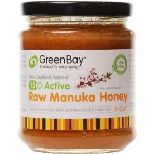Green Bay Harvest 15+ Active Raw Manuka Honey 375g  