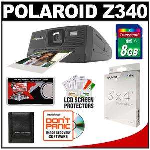 Polaroid Z340 Instant Digital Camera with ZINK Zero Ink Printing 