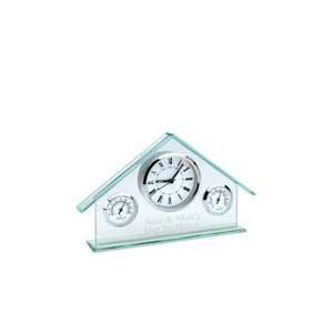  Glass House Weather Station Clock