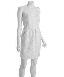 Wyatt ivory lace Shawn strapless dress  BLUEFLY up to 70% off 