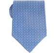 brioni light blue floral diamond silk tie