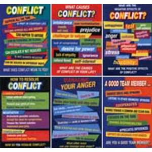  New Didax Conflict Resolution Posters Pack 6 Laminated 