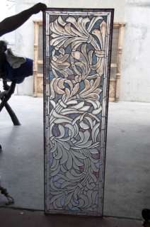STUNNING BEVEL & STAINED GLASS WINDOW  