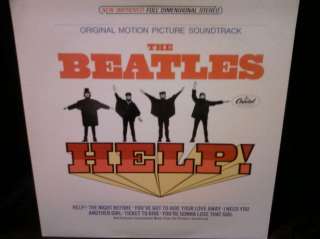 THE BEATLES Help Capitol Rock LP SMAS 2386 Orange NM  