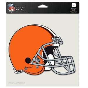  Cleveland Browns 8x8 COLOR Die Cut Window Cling Sports 