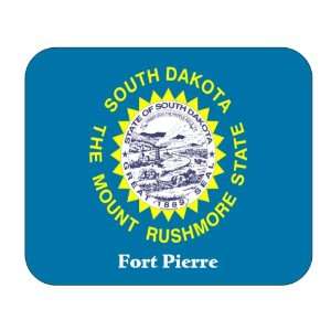   State Flag   Fort Pierre, South Dakota (SD) Mouse Pad: Everything Else