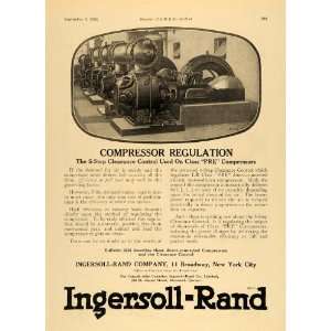  1924 Ad Ingersoll Rand Compressor Regulator Air PRE 
