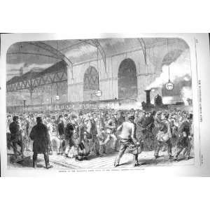    1865 WorkmenS Penny Train Victoria Railway Station