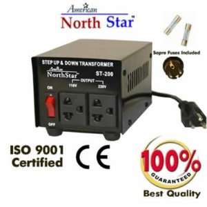  Voltage Converter 200 Watts Step Up Step Down: Electronics