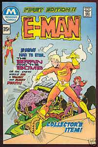Modern Comics, E Man #1, 1978, VF  