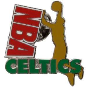    NBA Boston Celtics NBA Player Silhouette Pin