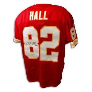 Dante Hall Kansas City Chiefs Autographed Reebok NFL 
