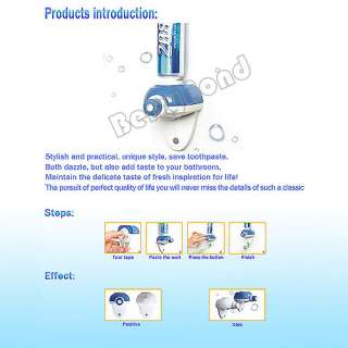 New Touch Automatic Auto Squeeze Out Toothpaste Dispenser  