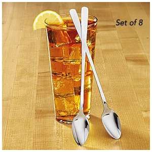  Restaurant Style Iced Tea Spoons Set of 8 Kitchen 