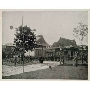  1893 Chicago Worlds Fair Ho o Den Phoenix Temple Japan 