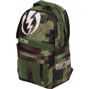  Electric Caliber Fashion Backpack   Camo / Size 19 X 11 