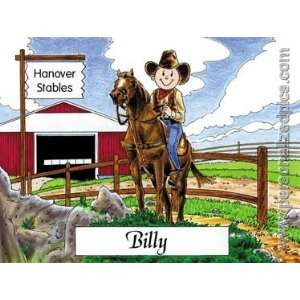  Personalized Name Print   Cowboy or Cowgirl Everything 