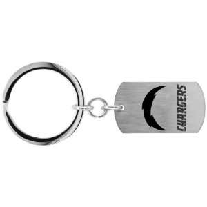    Stainless Steel NFL Football San Diego Chargers Keychain: Jewelry