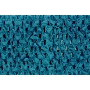  Woven Crochet Stretch Fabric Headbands (2.5) Turquoise5 