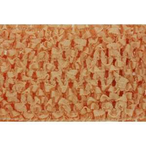  Woven Crochet Stretch Fabric Headbands (2.5) Peach5 
