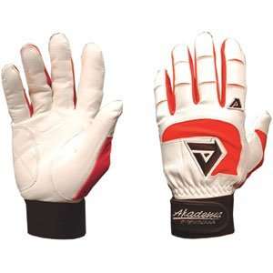  Adult Batting Glove (Red) (Large): Sports & Outdoors