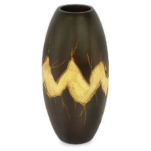  Mango wood vase, Cataclysm