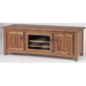   Solid Wood TV Stand Mission Oak LCD Plasma TV Stand: Home & Kitchen
