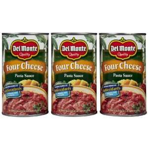 Del Monte Four Cheese Spaghetti Sauce: Grocery & Gourmet Food