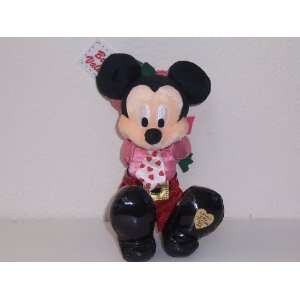  Mickey Mouse Valentine Collectible Plush: Toys & Games