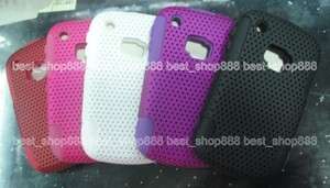 Two Pieces Hard Back Case For BlackBerry 8520 10pc/lot  