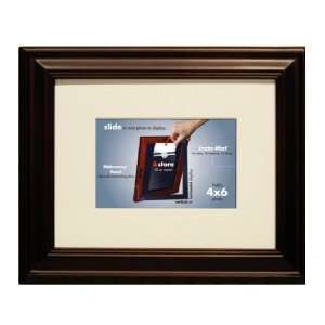 Second Slide & Store 7 Inch X9 Inch Traditional Espresso Frame 