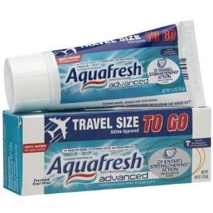  Aquafresh Advanced Fluoride Toothpaste 2.5 oz (Quantity of 