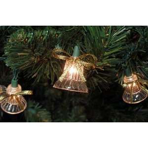  Set Of 40 Musical Bell Christmas Lights With 7 Functions 