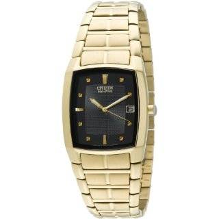  Citizen Mens BB0182 55E Gold Tone Watch Watches