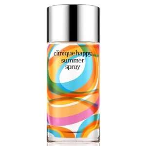Clinique Happy Summer 3.4 Fl Oz Edt Travel Exclusive Spray for Women
