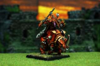 Warhammer MPG Painted Daemon Skulltaker Mounted DE30  