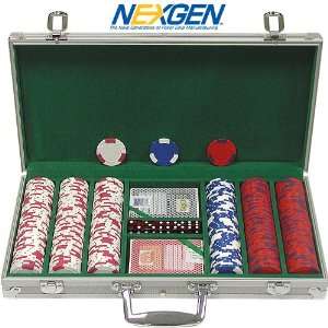  300 Las Vegas EDGE SPOT NEXGENT Poker Chips w/Aluminum 