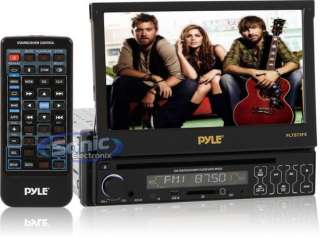 Pyle PLTS73FX In Dash 7 TFT LCD Touchscreen DVD/CD/MP3/WMA Receiver 