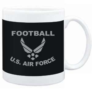   Mug Black  Football   U.S. AIR FORCE  Sports: Sports & Outdoors