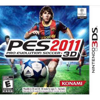 Nintendo 3DS PES 2011 11 11 Pro Evolution Soccer Game 083717241867 