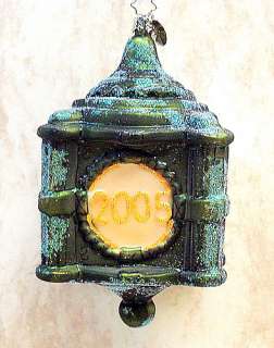 RADKO Marshall Fields Clock 2005 ORNAMENT Gem 3011022  