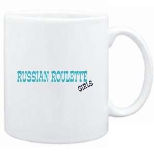 Mug White  Russian Roulette GIRLS  Sports  Sports 
