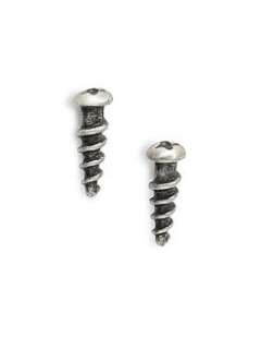 Giles & Brother   Tiny Screw Earrings
