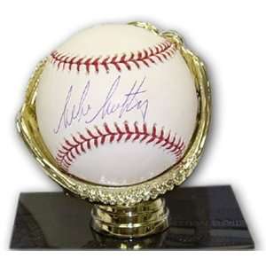  Mike Matheny Autographed Baseball: Sports & Outdoors