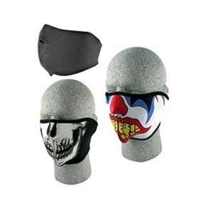  Zan Headgear Neoprene Half Face Mask Clown Automotive