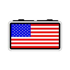  USA American Flag Backlit Sign 13 x 24