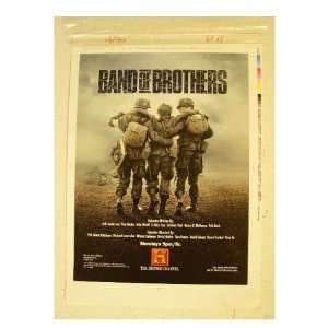  Band of Brothers Artist Trade Ad Proof Tom Hanks World War 