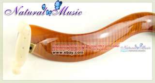 An Adjustable Beautiful Wooden 4/4 Violin Shoulder Rest  