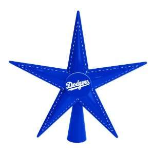 MLB Los Angeles Dodgers Metal 5 Point Star Christmas Tree Topper