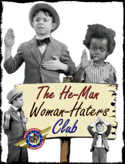 Little Rascals  The He man woman haters club  Personalized T shirts 